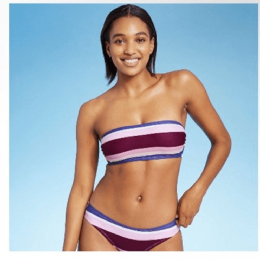 Women's Panorama Bandeau Bikini - Kona Sol Multi